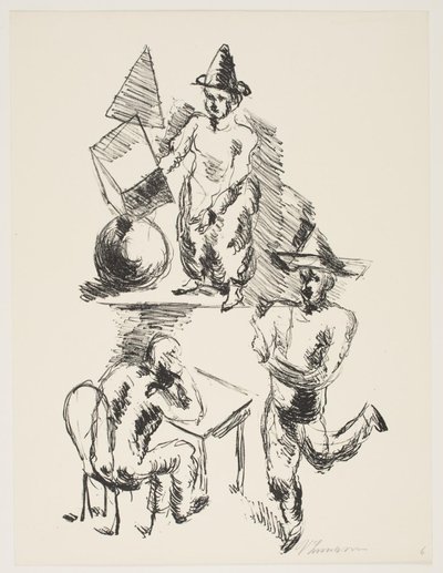 Feuille de "Klingens Kunstnermappe Nr. 2" - Vilhelm Lundstrøm