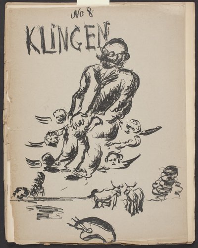 Couverture pour Klingen, Année III, n° 8 - Vilhelm Lundstrøm
