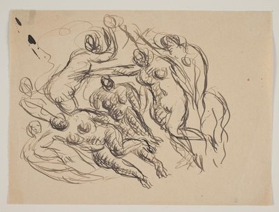 Composition avec sept femmes nues - Vilhelm Lundstrøm