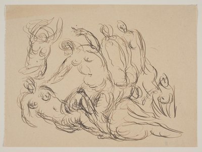 Composition avec sept femmes nues - Vilhelm Lundstrøm