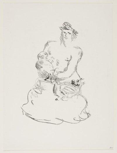 Femme et enfant - Vilhelm Lundstrøm