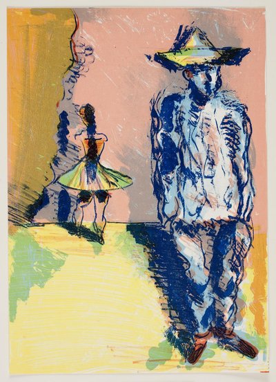 Pierrot et Colombine - Vilhelm Lundstrøm