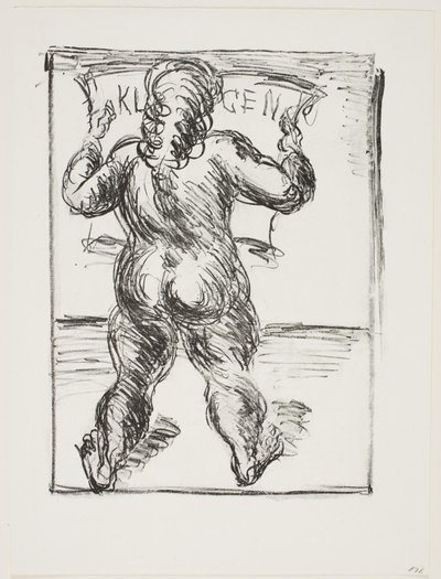 Femme debout de dos - Vilhelm Lundstrøm