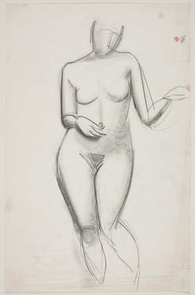 Modèle féminin debout - Vilhelm Lundstrøm