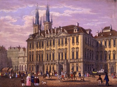 Palais Goltz-Kinsky, Prague, 1847 - Vincenc and Geissler, F. Morstadt