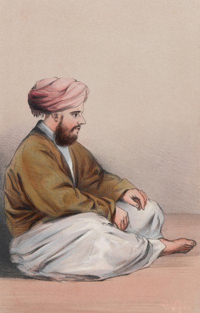 Capitaine C Troup, Service du Shah, 48e Infanterie indigène du Bengale - Vincent (after) Eyre