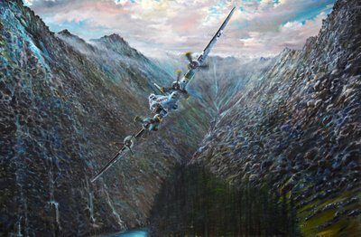 Atterrissage du B-17G Suisse 