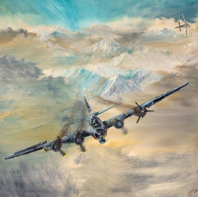 B17G, Royal Flush 2, Swiss Landing 8, 2023 - Vincent Alexander Booth