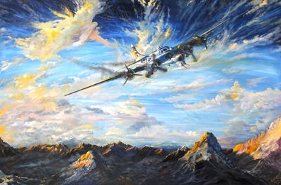 B17G Atterrissage suisse 