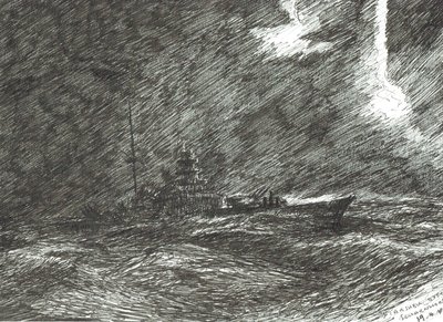 Bataille du Cap Nord 1943 - Vincent Alexander Booth