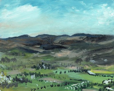 Les Cairngorms depuis Creag Dhubh - Vincent Alexander Booth