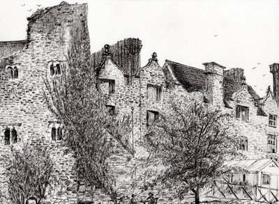 Ruine du château Hay on Wye, 2007 - Vincent Alexander Booth