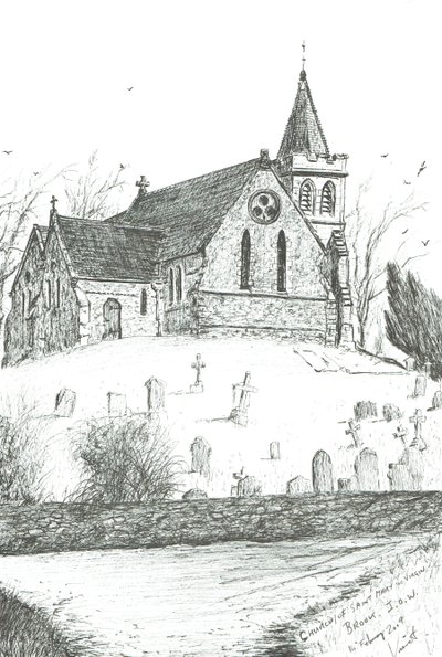 Église de Sainte Marie la Vierge, Brook, I.O.W., 2009 - Vincent Alexander Booth
