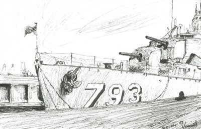 Destroyer 793 Boston Maritime Museum, 2003 - Vincent Alexander Booth