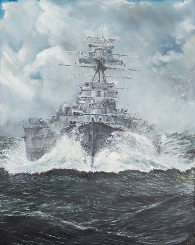 Le HMS Hood se dirige vers le Bismarck, 23 mai 1941, 2014 - Vincent Alexander Booth