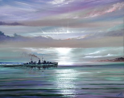 HMS Neptune, Méditerranée décembre 1941 - Vincent Alexander Booth