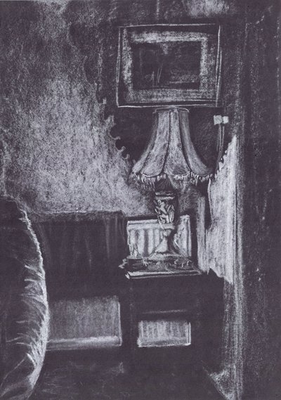 Lampe allumée par la lumière de bougie - Vincent Alexander Booth
