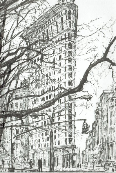 Flat Iron Building New York - Vincent Alexander Booth