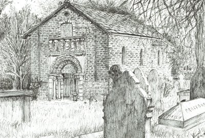 Vieille église, Prestbury, 2009 - Vincent Alexander Booth