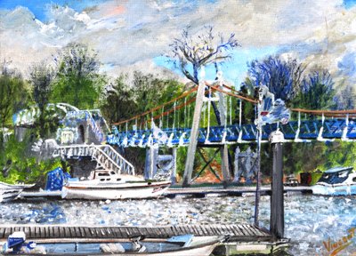 Écluse de Teddington, 2001 - Vincent Alexander Booth