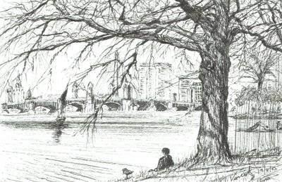 La rivière Charles, Boston. 2003 - Vincent Alexander Booth