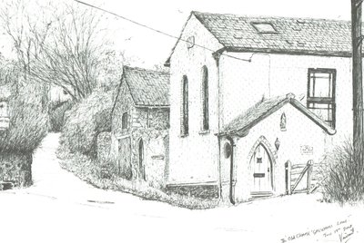 La vieille chapelle, Brighstone, île de Wight, 2008 - Vincent Alexander Booth