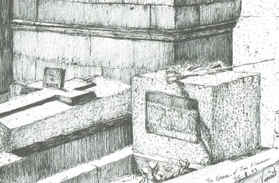 La tombe de Jim Morrison Paris, 2003 - Vincent Alexander Booth
