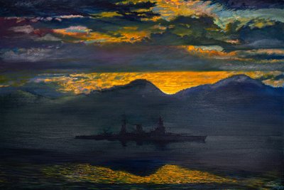 Le mystère du cuirassé Mutsu, 2023 - Vincent Alexander Booth