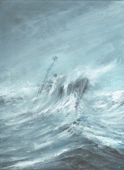 USS Hull perdu dans le typhon du Pacifique le 18 décembre 1944, 2019 - Vincent Alexander Booth