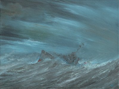 USS Monaghan perdu dans le typhon du Pacifique le 18 décembre 1944, 2019 - Vincent Alexander Booth