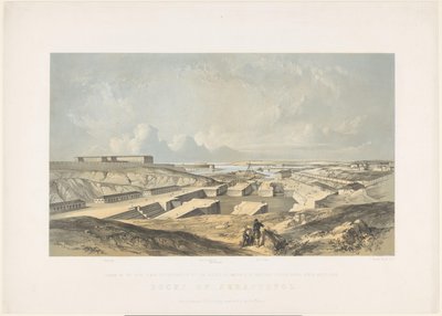Le port de Sébastopol, 1855 - Vincent Brooks