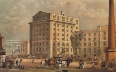 Raffinerie de sucre à Leman Street, Stepney, Londres, 1851 - Vincent Brooks