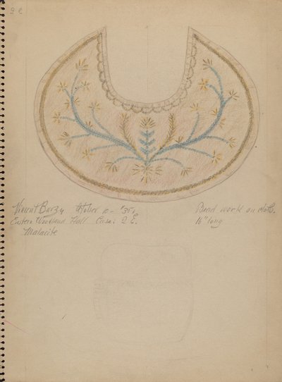 Broderie de perles - Vincent Burzy