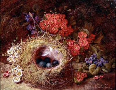 Nature morte avec un nid d