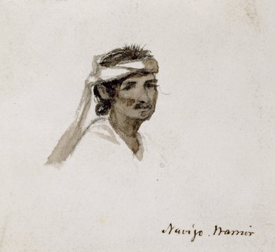 Guerrier Navajo, 1869-1871 - Vincent Colyer
