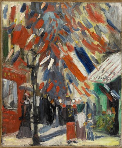 La Fête du 14 juillet à Paris, 1886 - Vincent van Gogh