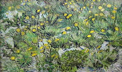 Les pissenlits - Vincent van Gogh