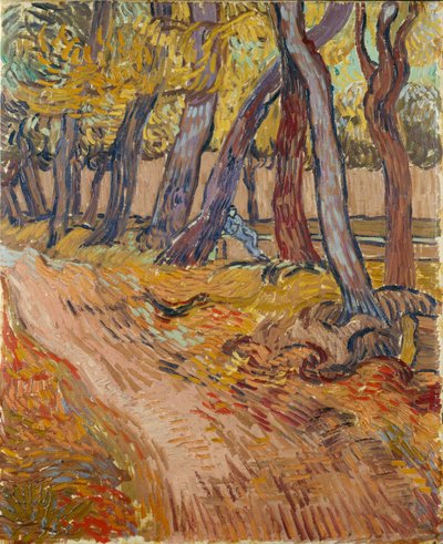 Chemin dans le jardin de l