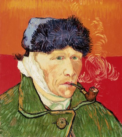 Autoportrait avec oreille bandée et pipe - Vincent van Gogh