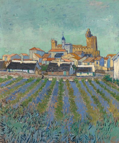 Vue de Saintes-Maries-de-la-Mer, 1888 - Vincent van Gogh