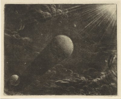 Éclipse de lune - Vincent Laurensz. van der Vinne (II)