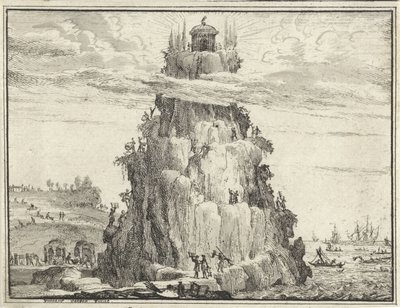 Temple de la sagesse sur un rocher - Vincent Laurensz. van der Vinne (II)