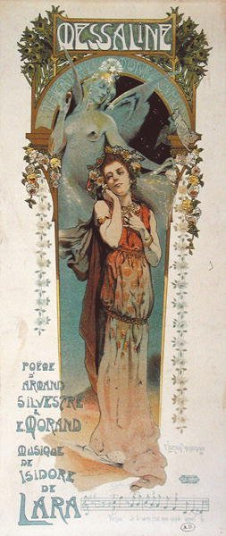 Affiche publicitaire pour la performance d