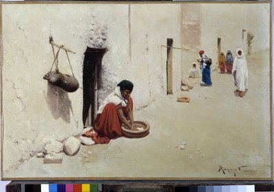 Scène de rue en Algérie - Vincent Manago