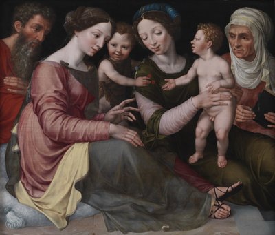 La Sainte Famille avec l
