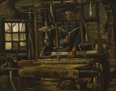 Cottage de tisserand - Vincent van Gogh