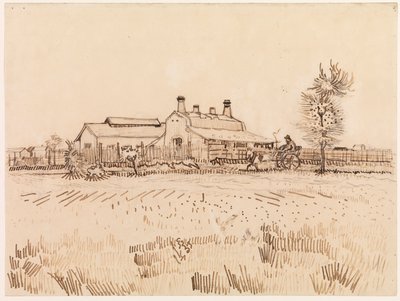 Une usine de tuiles, 1888 - Vincent van Gogh
