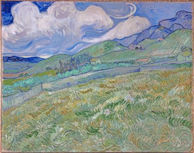 Paysage de montagne derrière l