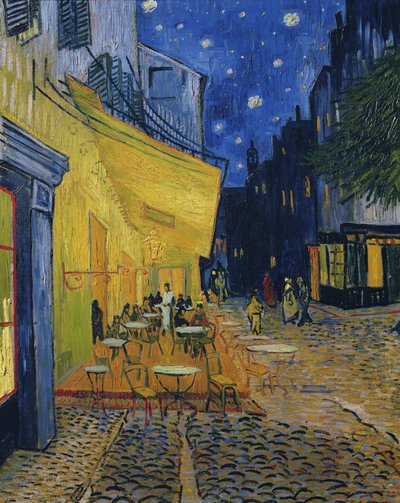 Terrasse de café, Place du Forum, Arles, 1888 - Vincent van Gogh