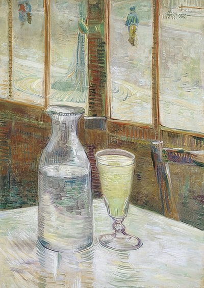 Table de café avec absinthe - Vincent van Gogh